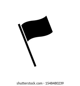 Flag icon, logo isolated on white background