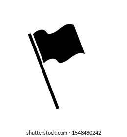 Flag icon, logo isolated on white background