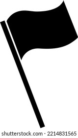 Flag icon, logo isolated on white background.eps