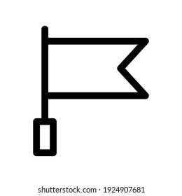 flag icon or logo isolated sign symbol vector illustration - high quality black style vector icons

