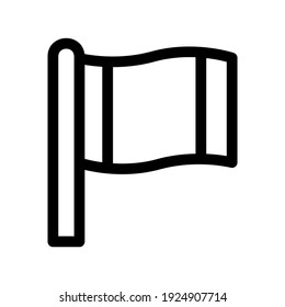 icono de bandera o logotipo símbolo de signo aislado ilustración vectorial - iconos vectoriales de estilo negro de alta calidad
