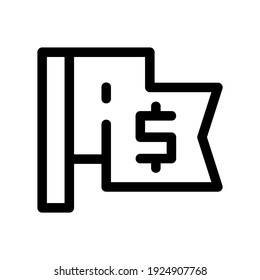 flag icon or logo isolated sign symbol vector illustration - high quality black style vector icons
