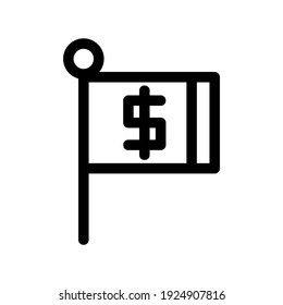 flag icon or logo isolated sign symbol vector illustration - high quality black style vector icons
