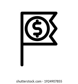 flag icon or logo isolated sign symbol vector illustration - high quality black style vector icons
