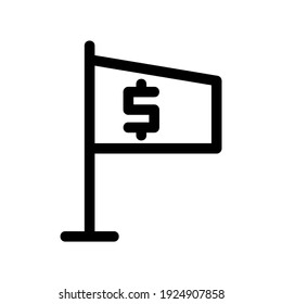 flag icon or logo isolated sign symbol vector illustration - high quality black style vector icons
