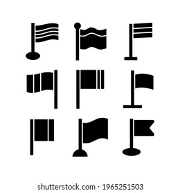 flag icon or logo isolated sign symbol vector illustration - Collection of high quality black style vector icons
