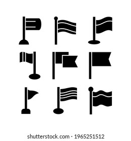 flag icon or logo isolated sign symbol vector illustration - Collection of high quality black style vector icons

