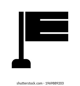 flag icon or logo isolated sign symbol vector illustration - high quality black style vector icons
