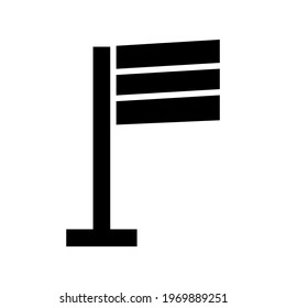 flag icon or logo isolated sign symbol vector illustration - high quality black style vector icons
