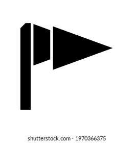 flag icon or logo isolated sign symbol vector illustration - high quality black style vector icons
