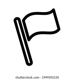 flag icon or logo isolated sign symbol vector illustration - high quality black style vector icons
