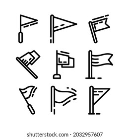 flag icon or logo isolated sign symbol vector illustration - Collection of high quality black style vector icons
