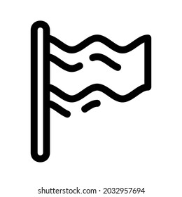 flag icon or logo isolated sign symbol vector illustration - high quality black style vector icons

