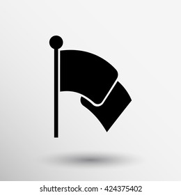 flag icon logo symbol sign shape element.