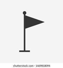 Flag icon. New trendy flag vector illustration symbol.
