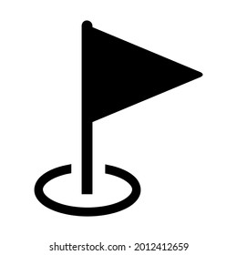 flag icon on a white background