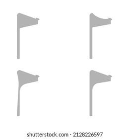 flag icon on a white background