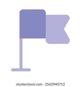 A flag icon representing a goal, milestone, or achievement