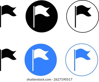 flag icon set. global positioning system. Waving flag icons. ripped banner and grunge symbol
