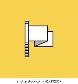 flag icon. flag sign