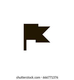 flag icon. sign design