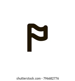 flag icon. sign design