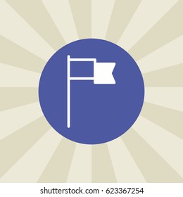 flag icon. sign design. background