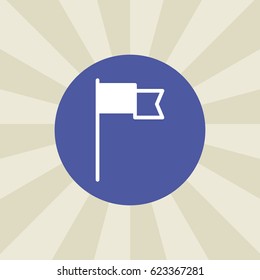 flag icon. sign design. background
