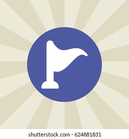 flag icon. sign design. background