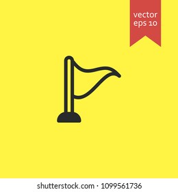 flag. flag icon. sign design. Vector EPS 10.