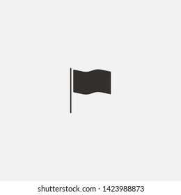 flag icon sign signifier vector