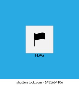 flag icon sign signifier vector