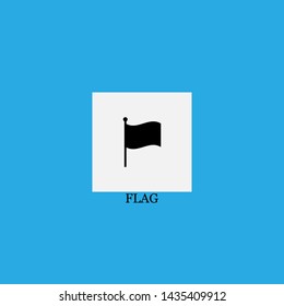 flag icon sign signifier vector