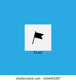 flag icon sign signifier vector