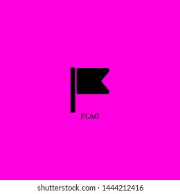 flag icon sign signifier vector