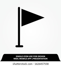 flag  icon Simple modern design  vector illustration.