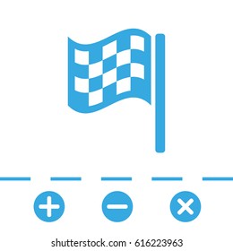 flag icon stock vector illustration