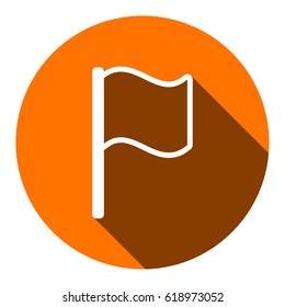 flag icon stock vector illustration