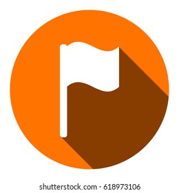 flag icon stock vector illustration