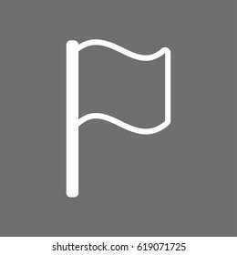 flag icon stock vector illustration