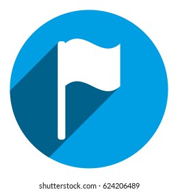 flag icon stock vector illustration