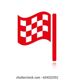 flag icon stock vector illustration