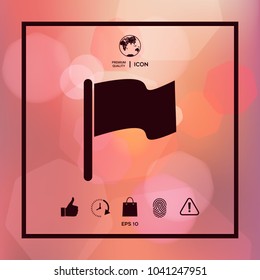 Flag icon symbol