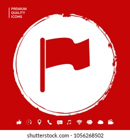 Flag icon symbol