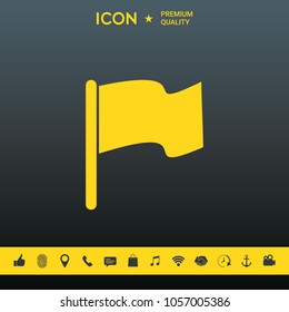 Flag icon symbol