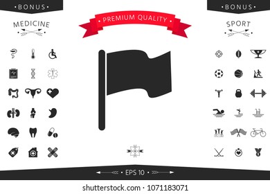 Flag icon symbol