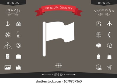 Flag icon symbol
