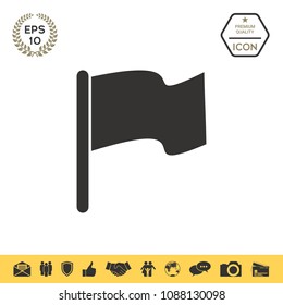 Flag icon symbol