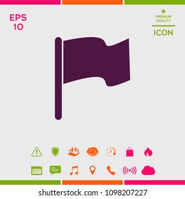 Flag icon symbol