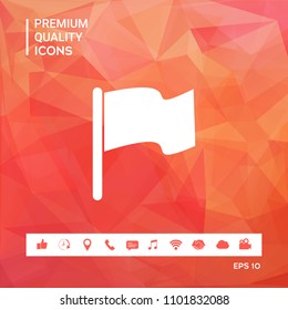 Flag icon symbol